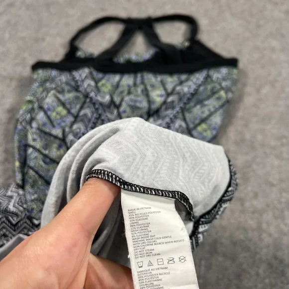 PrAna Multicolor Geometric Amaya Sleeveless Athletic Mini Dress Women's Size XS - Picture 8 of 8